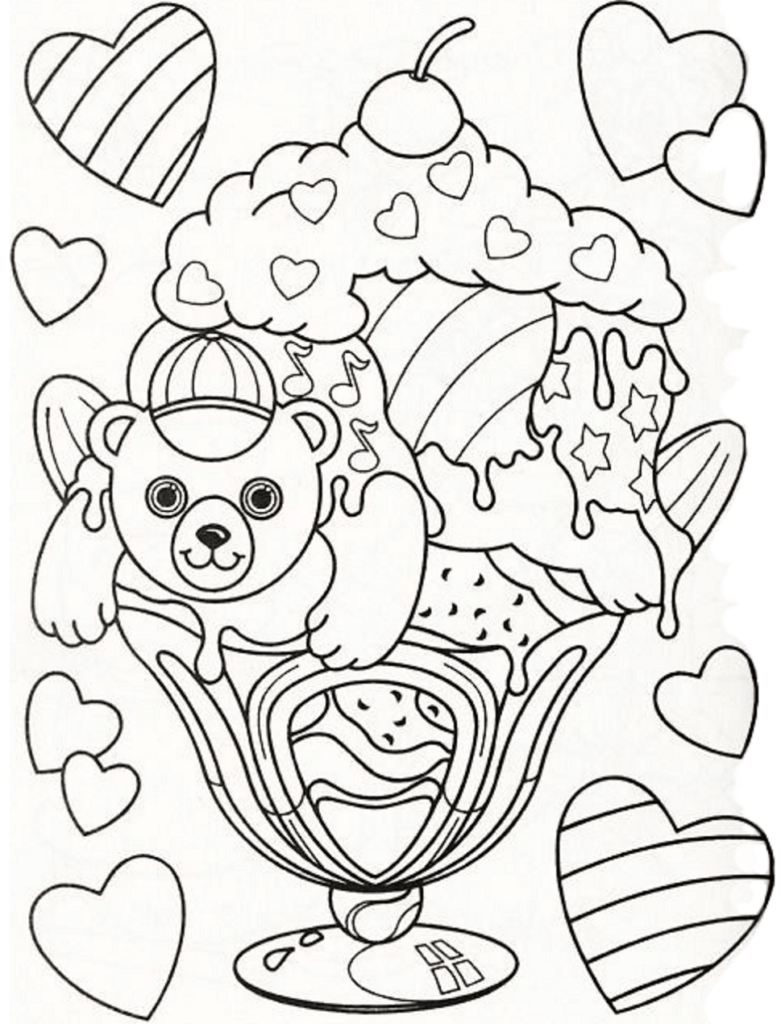 19 Lisa Frank Coloring Pages For Kids