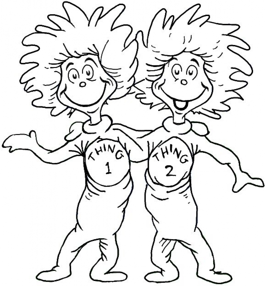 20 Free Printable Dr Seuss Coloring Pages EverFreeColoring