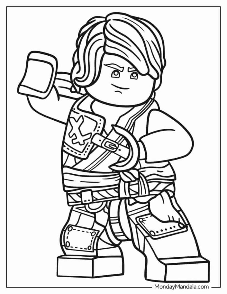 20 Lego Ninjago Coloring Pages Free PDF Printables Ninjago Coloring 