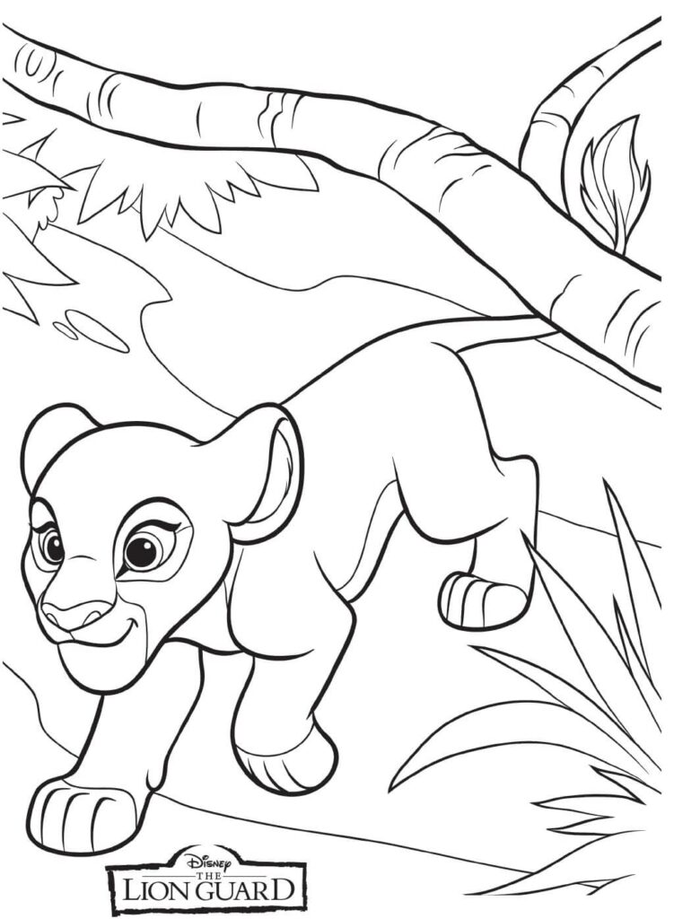 20 Printable The Lion Guard Coloring Pages