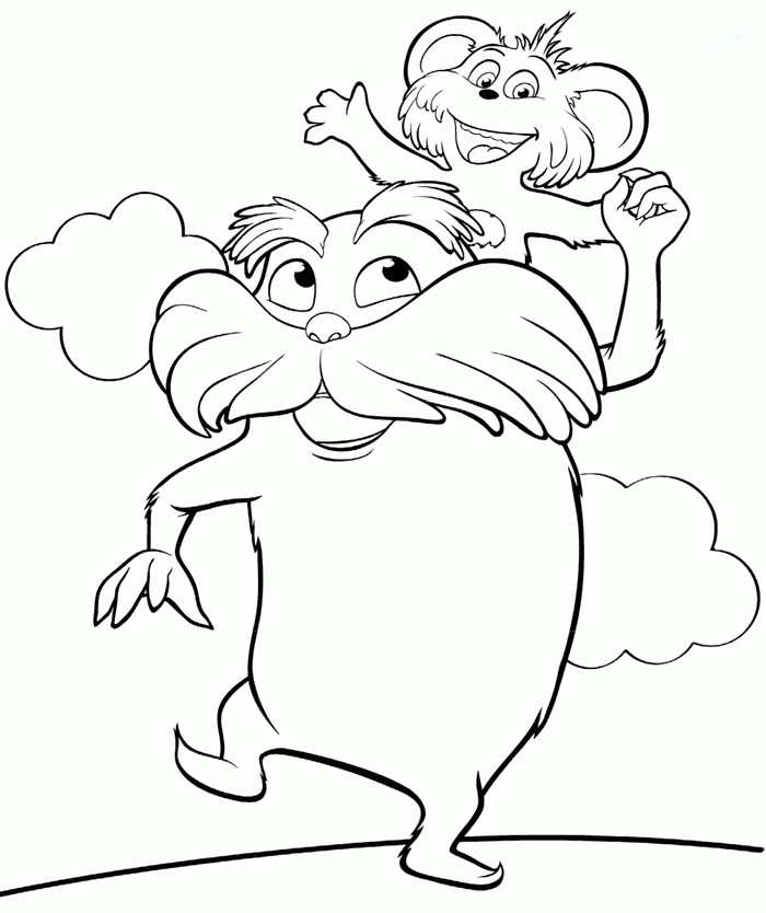 25 Free Printable Dr Seuss Coloring Pages