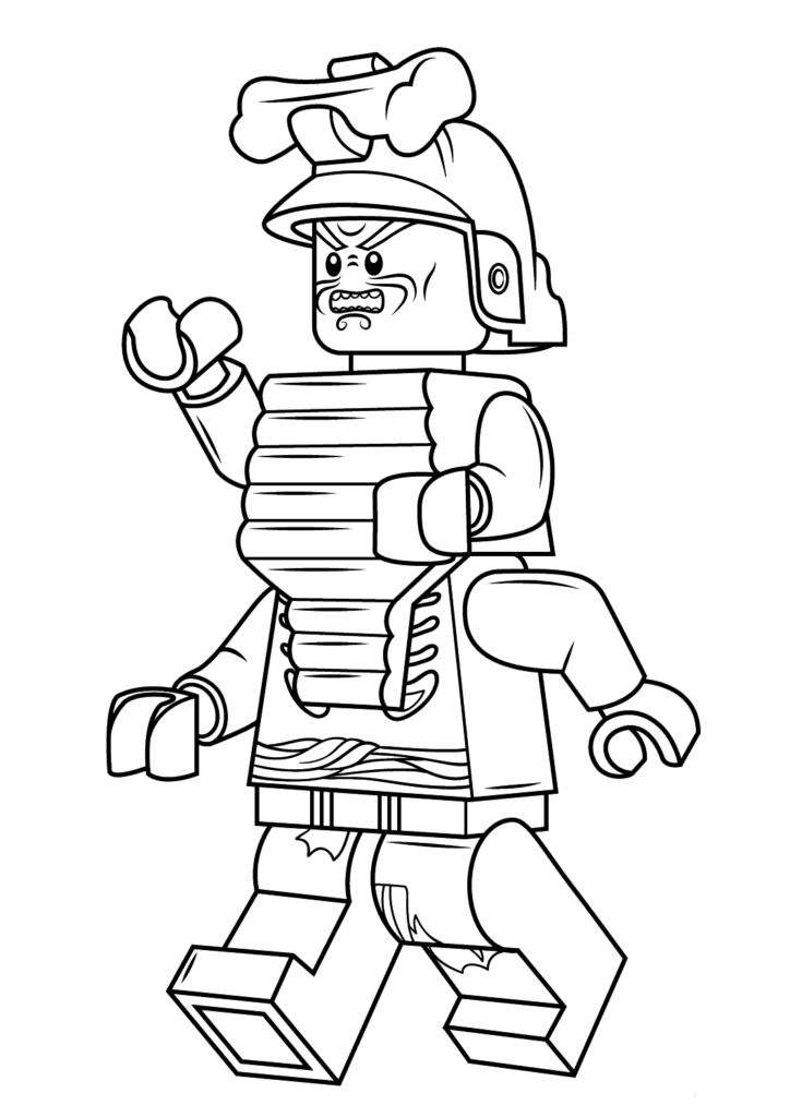 30 Free Printable Lego Ninjago Coloring Pages