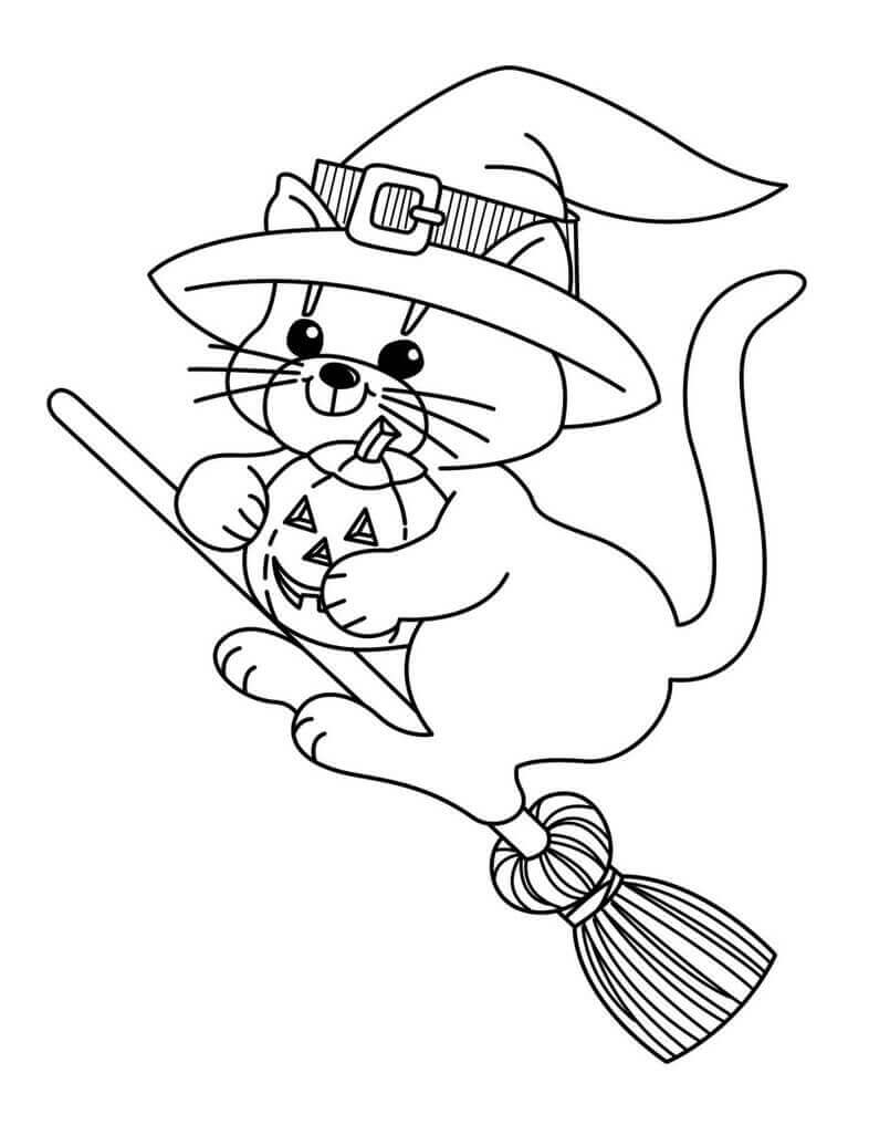 30 Free Witch Coloring Pages Printable