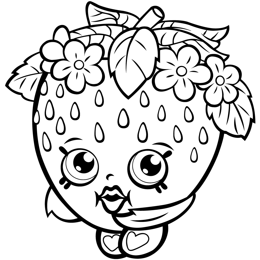 40 Printable Shopkins Coloring Pages ScribbleFun