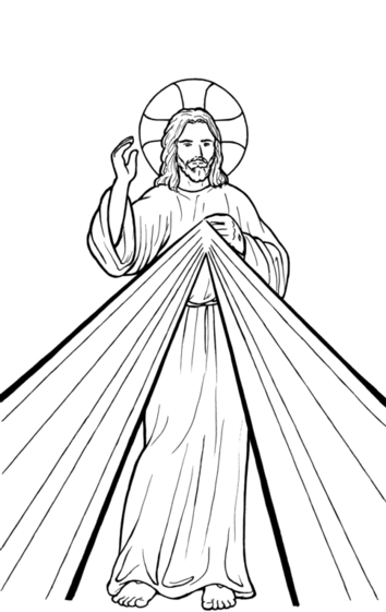 50 Best Ideas For Coloring Divine Mercy Coloring Page