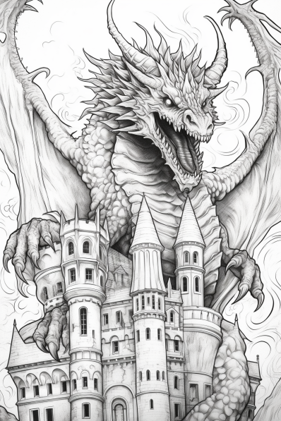  50 Free Fantasy Coloring Pages For Adults Printable