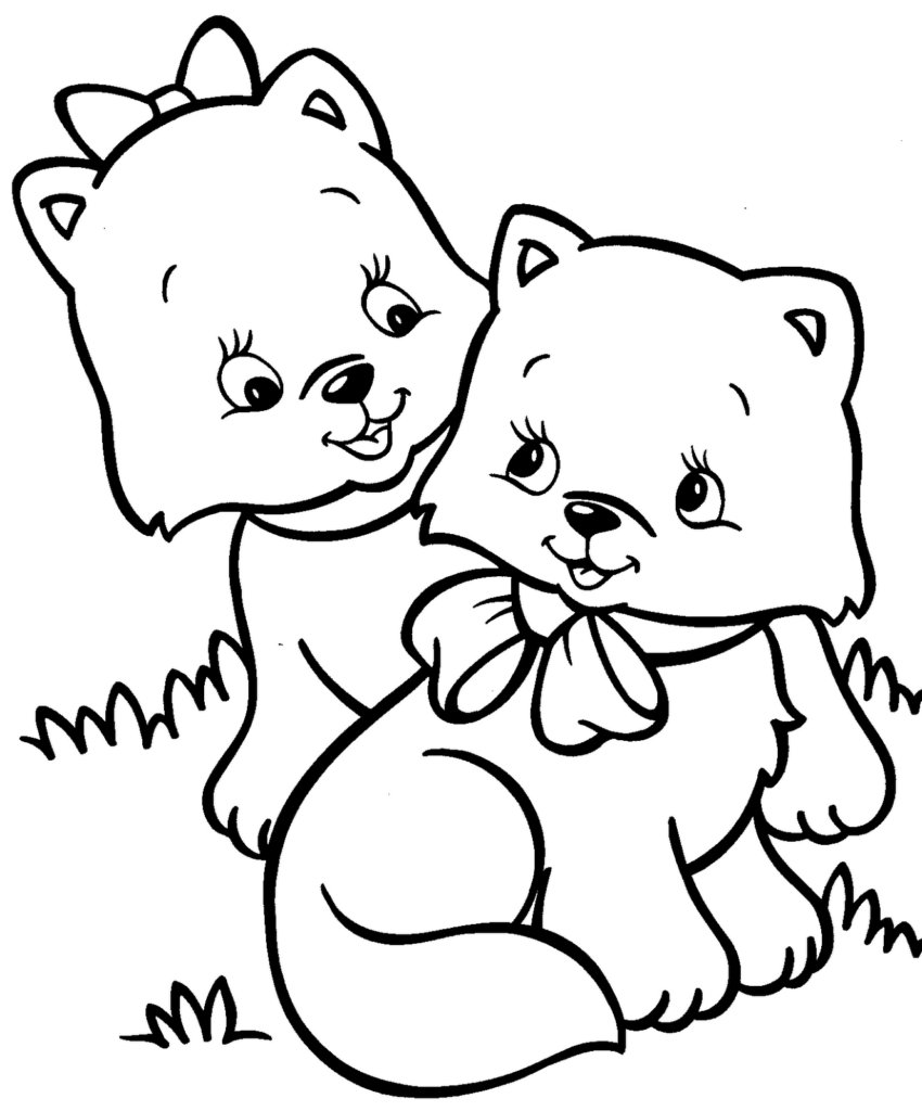 62 Coloring Kitten Pages Best Free Coloring Pages Printable