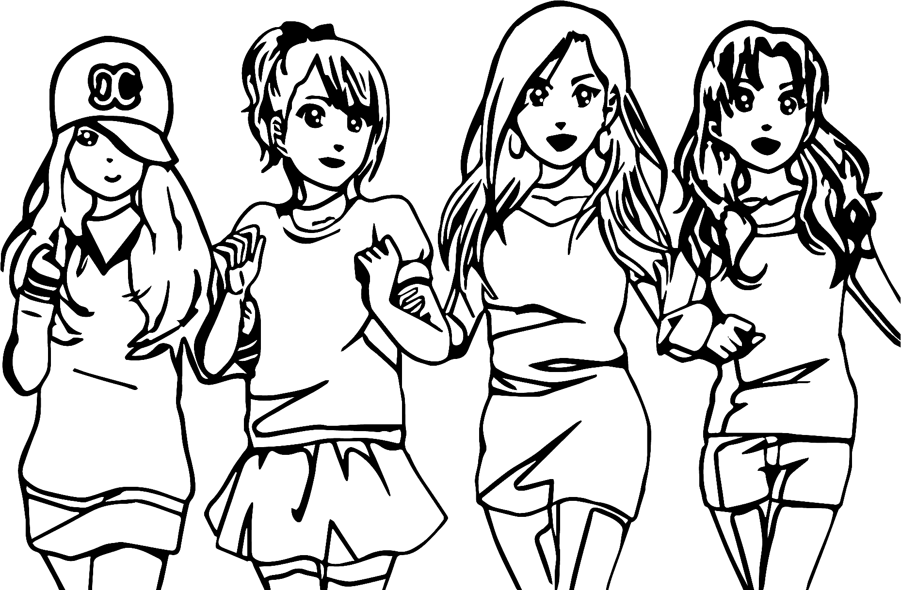 BFF Printable Coloring Page Free Printable Coloring Pages