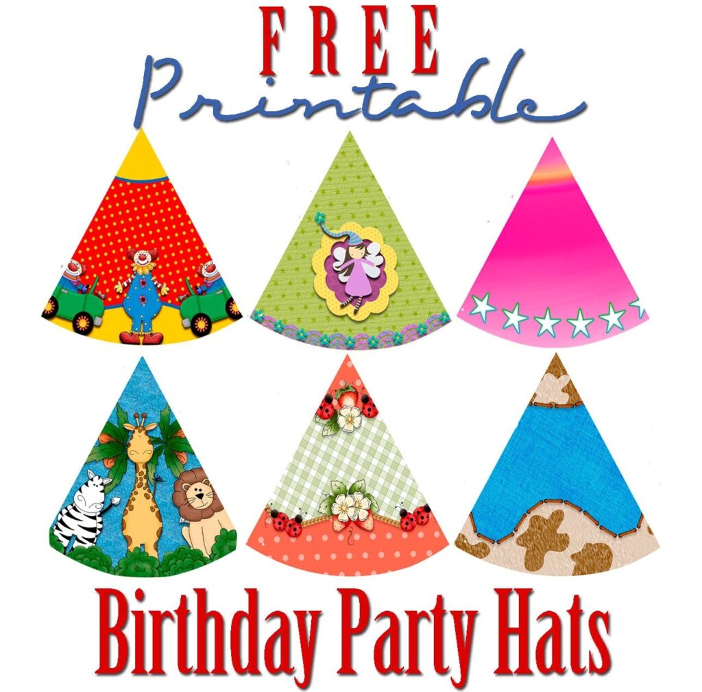 Birthday Hat Printable