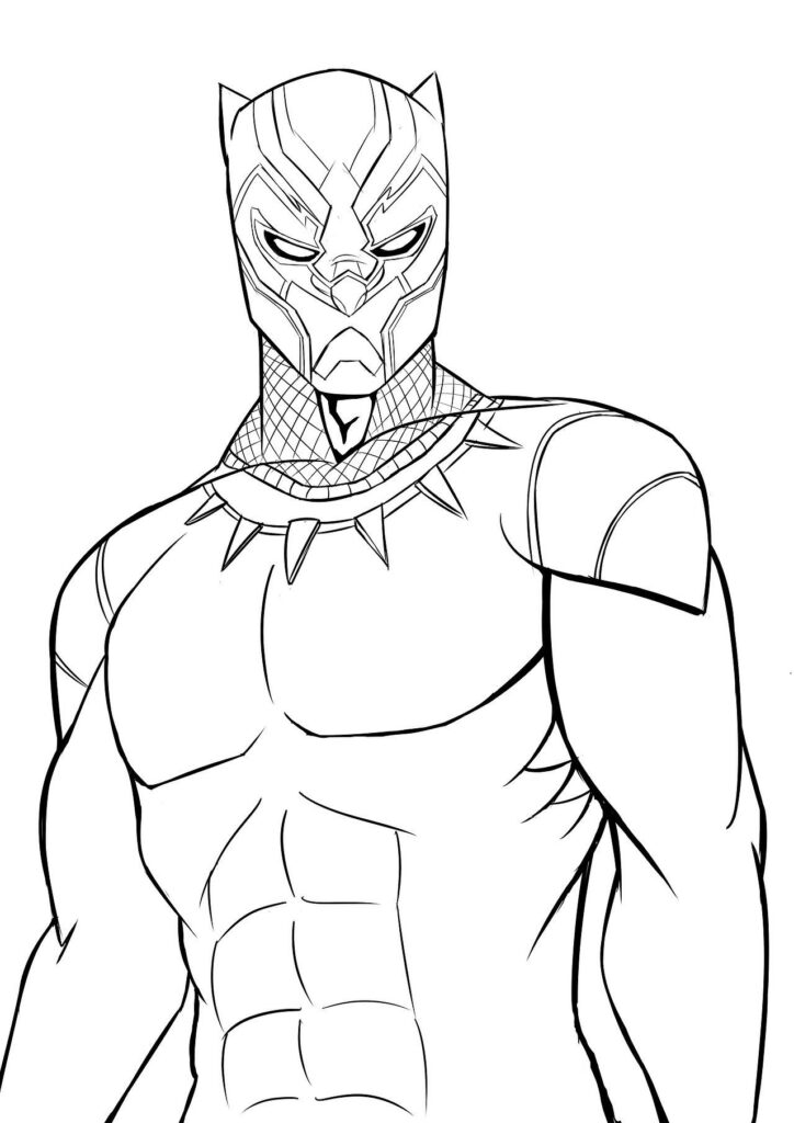 Black Panther Coloring Pages Best Coloring Pages For Kids