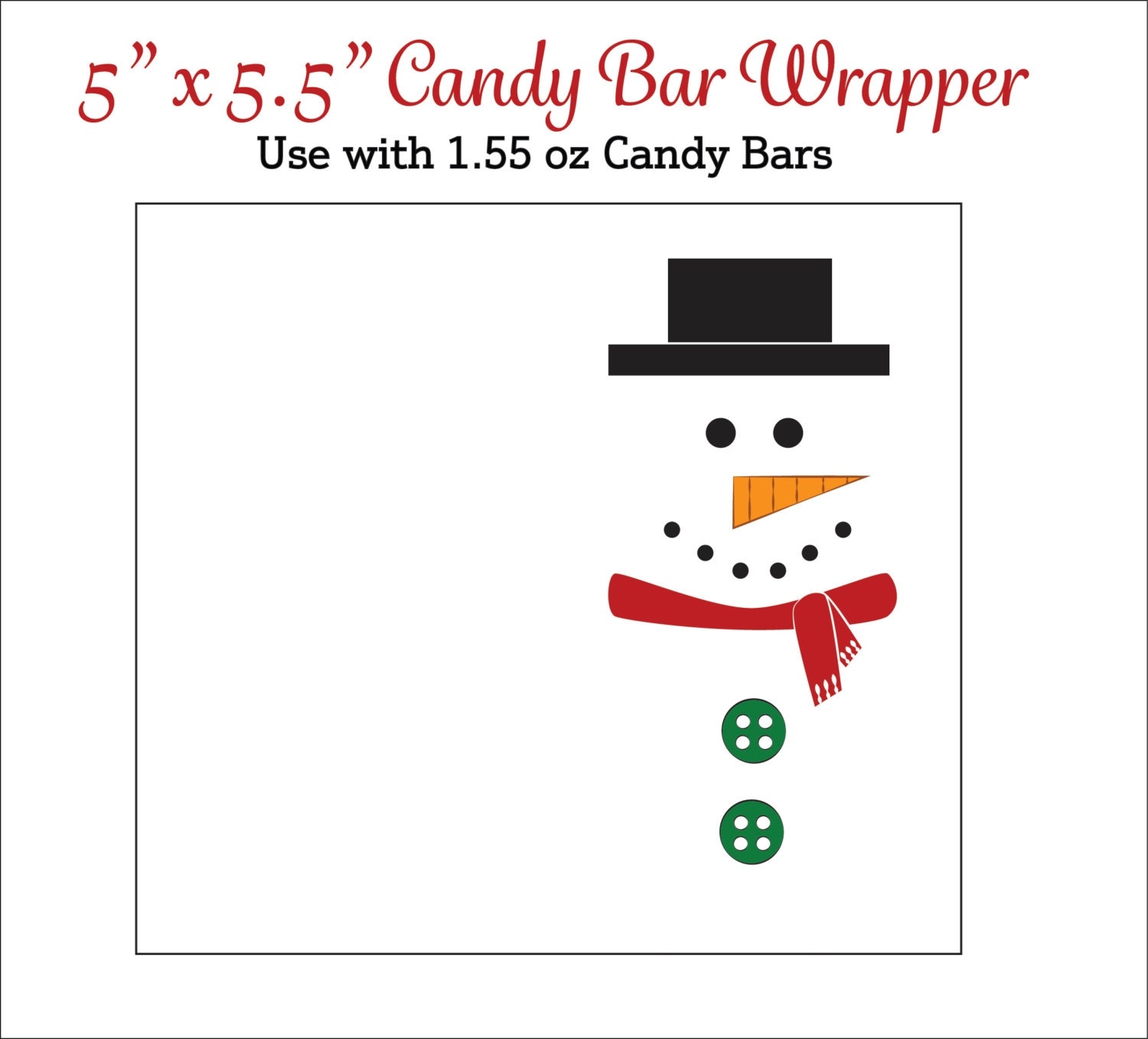 Christmas Candy Bar Wrappers Free Christmas Candy Bar Wrapper