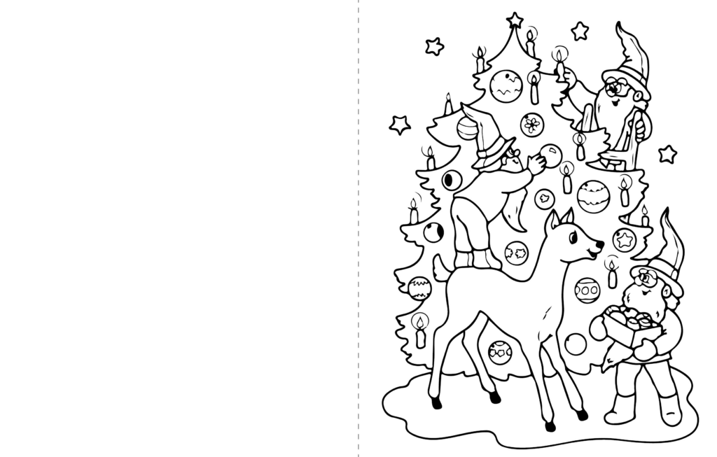 Christmas Cards Colouring Pictures 10 Best Free Printable Christmas 