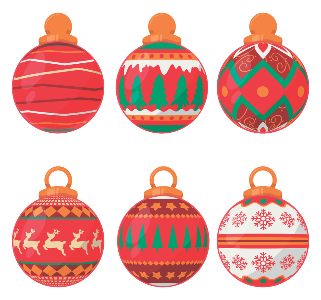 Christmas Ornaments 15 Free PDF Printables Printablee Printable 