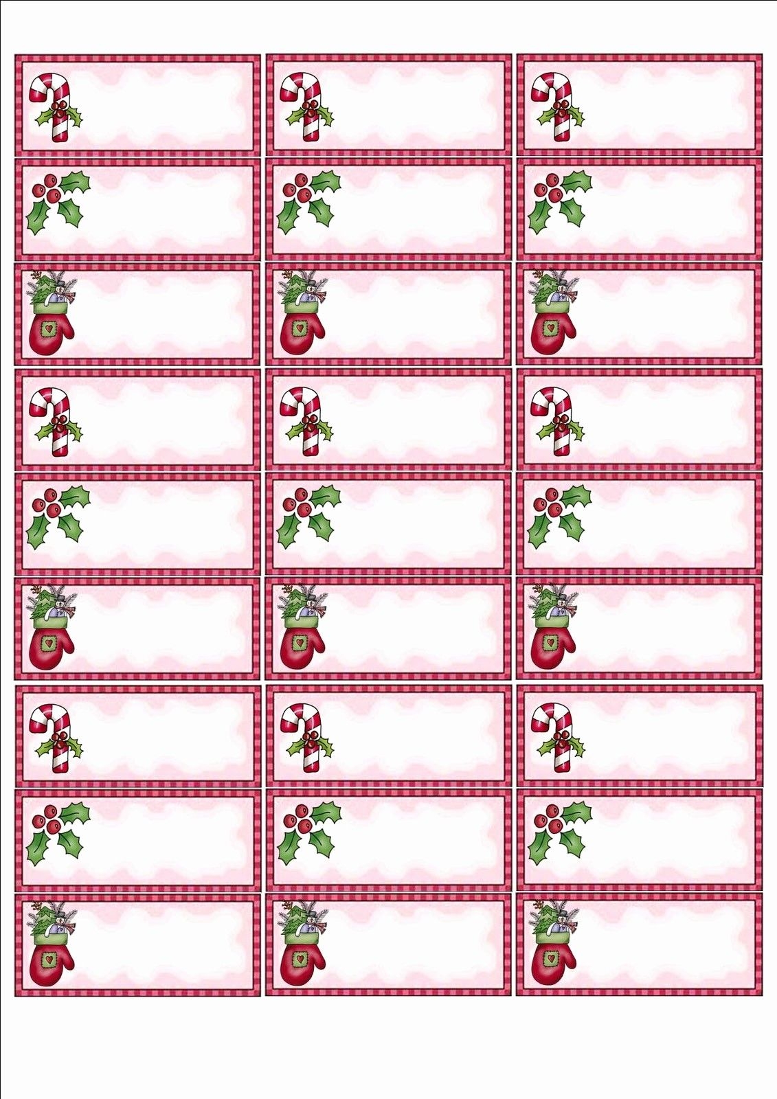 Christmas Printable Address Labels Printable Kids Entertainment