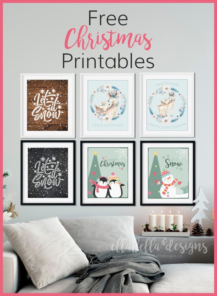 Christmas Printable Wall Art