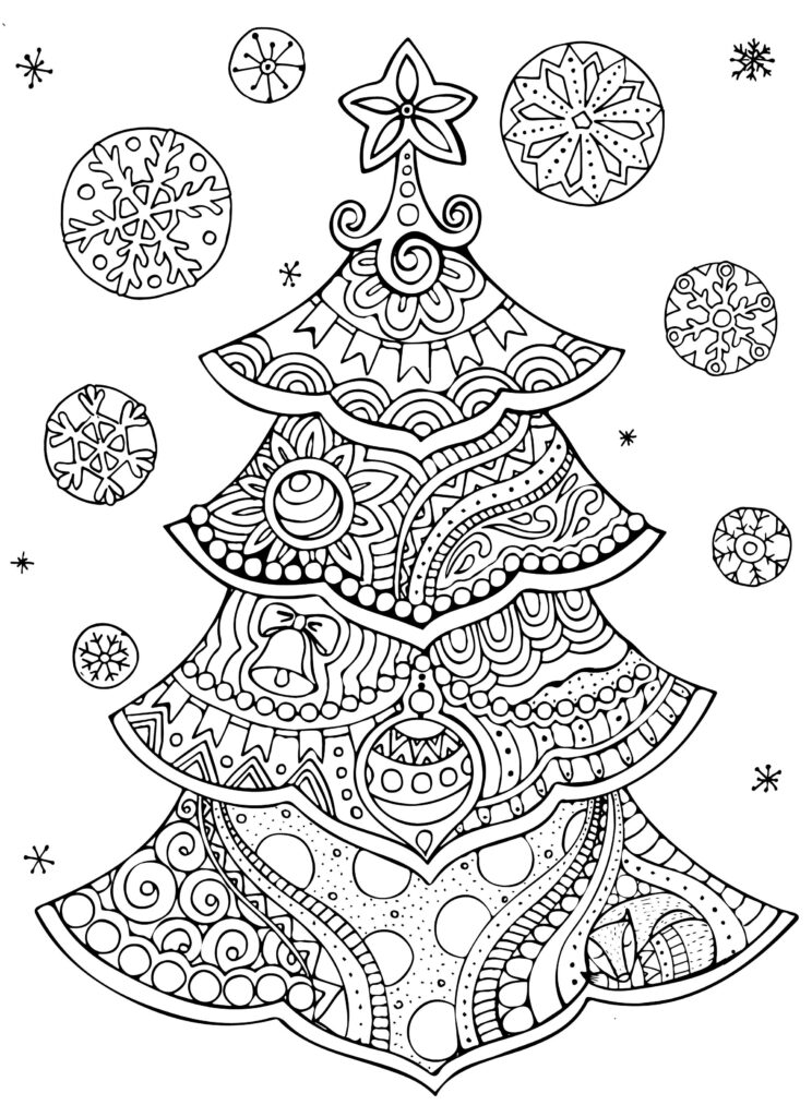 Coloring Pages Christmas Free Printable