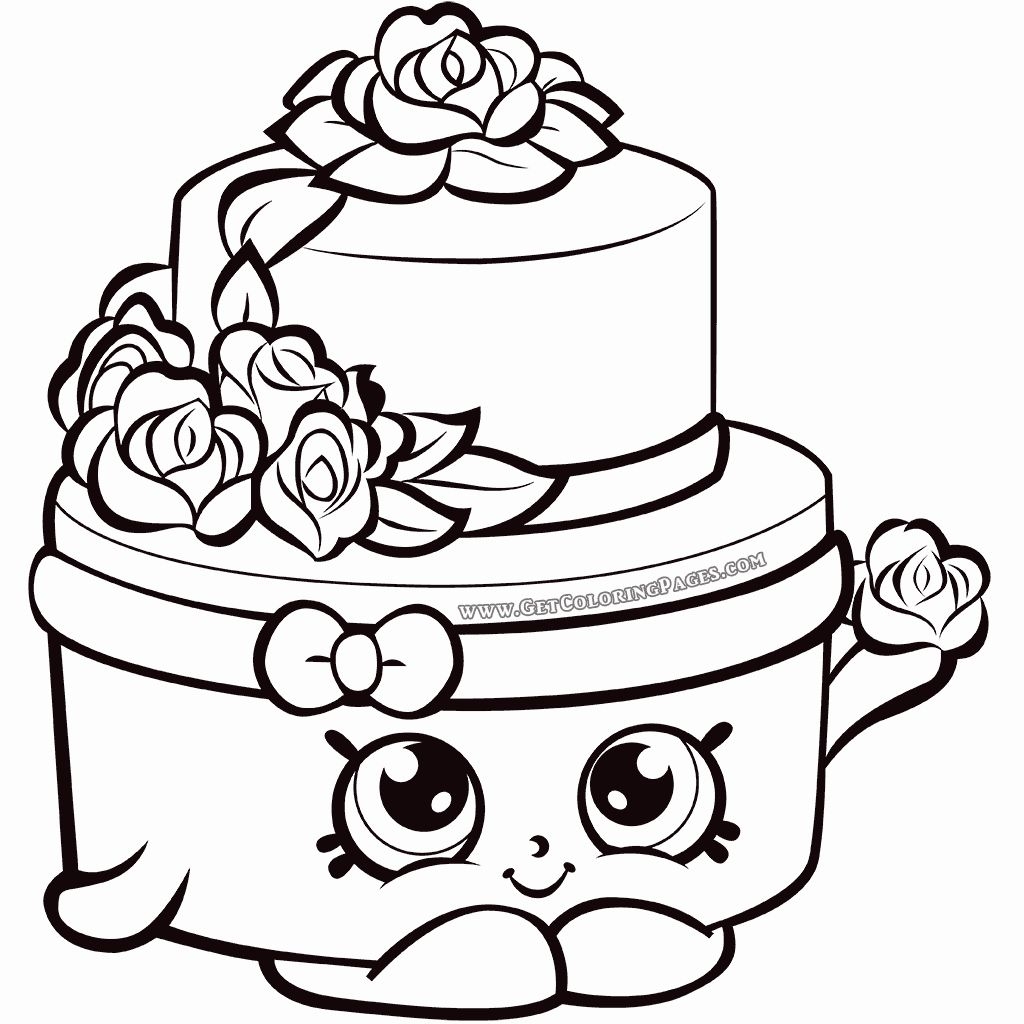 Coloring Pages Shopkins Printable