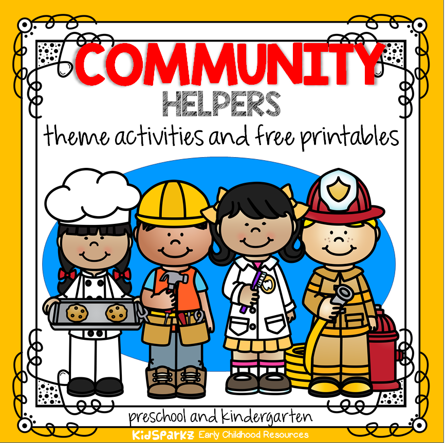 Community Helpers Theme Activities And Printables For Preschool And