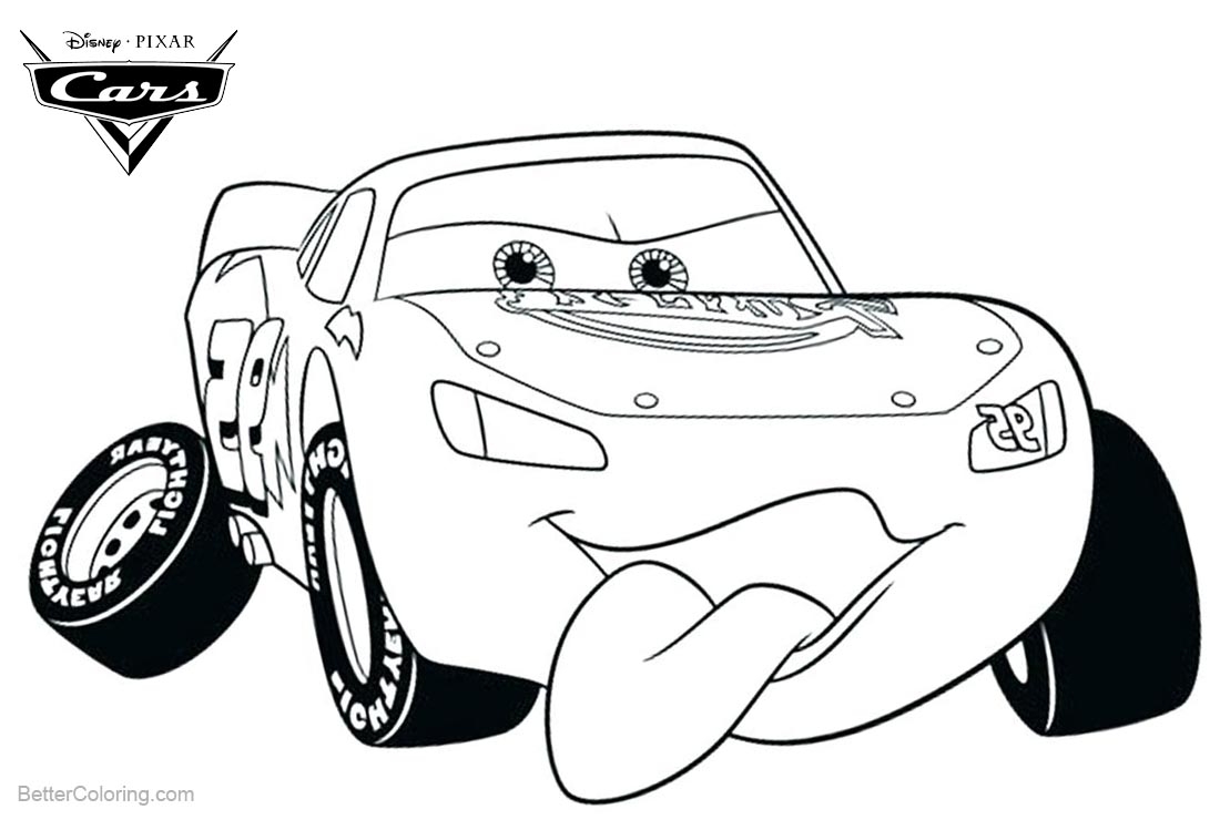 Disney Cars Printable Coloring Pages