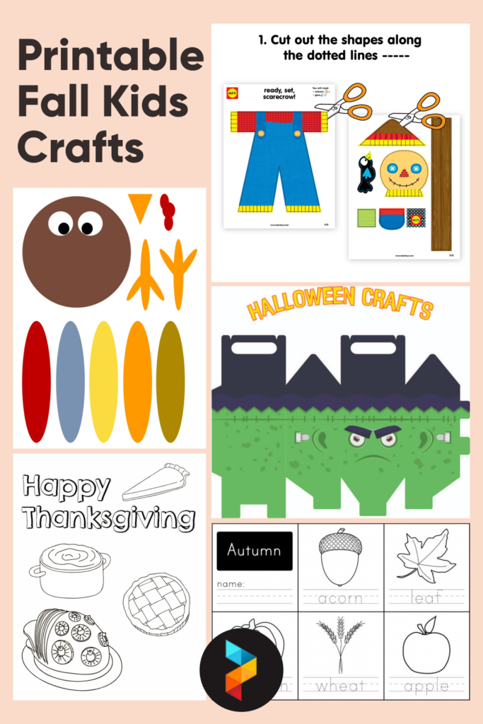 Fall Kids Crafts 10 Free PDF Printables Printablee