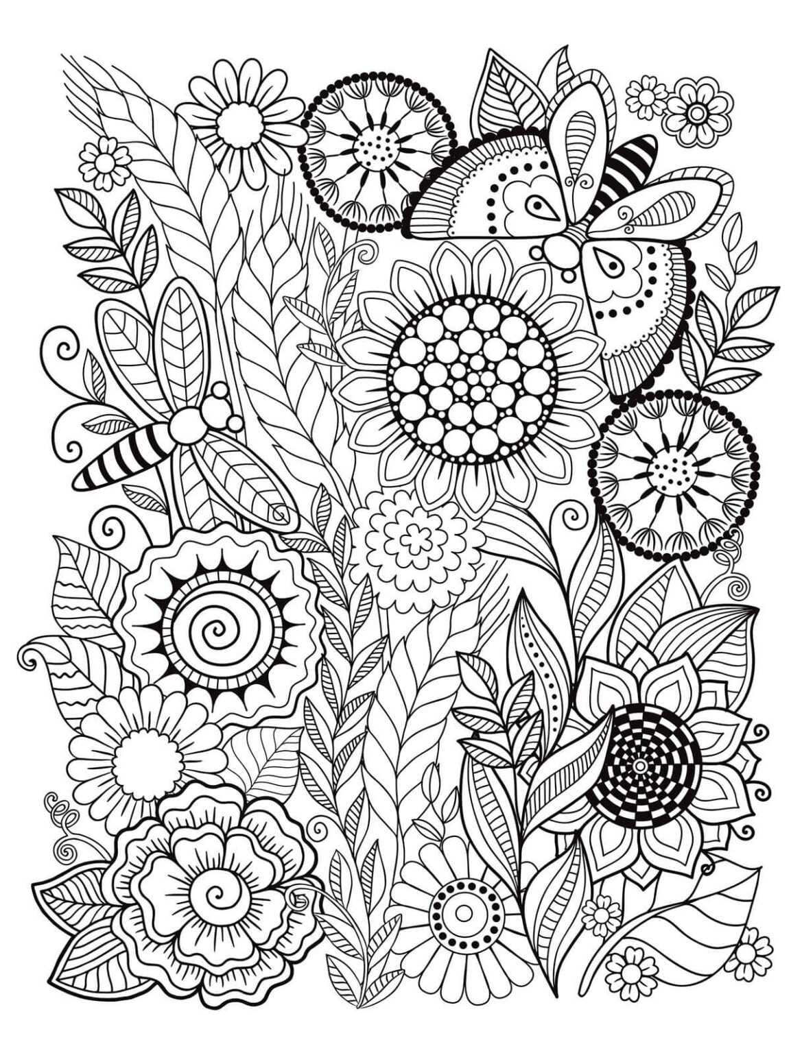 Printable Mindfulness Colouring Pages - We Love Printables