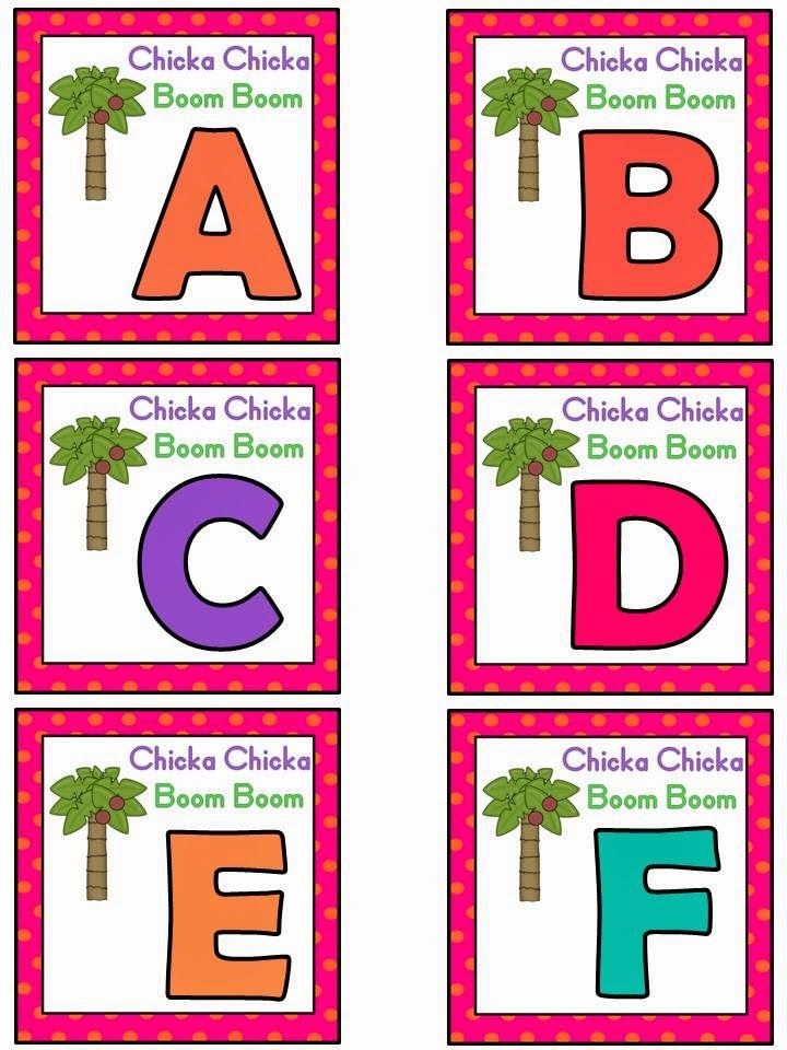 Free Chicka Chicka Boom Boom Alphabet Activity Based On The Book By 