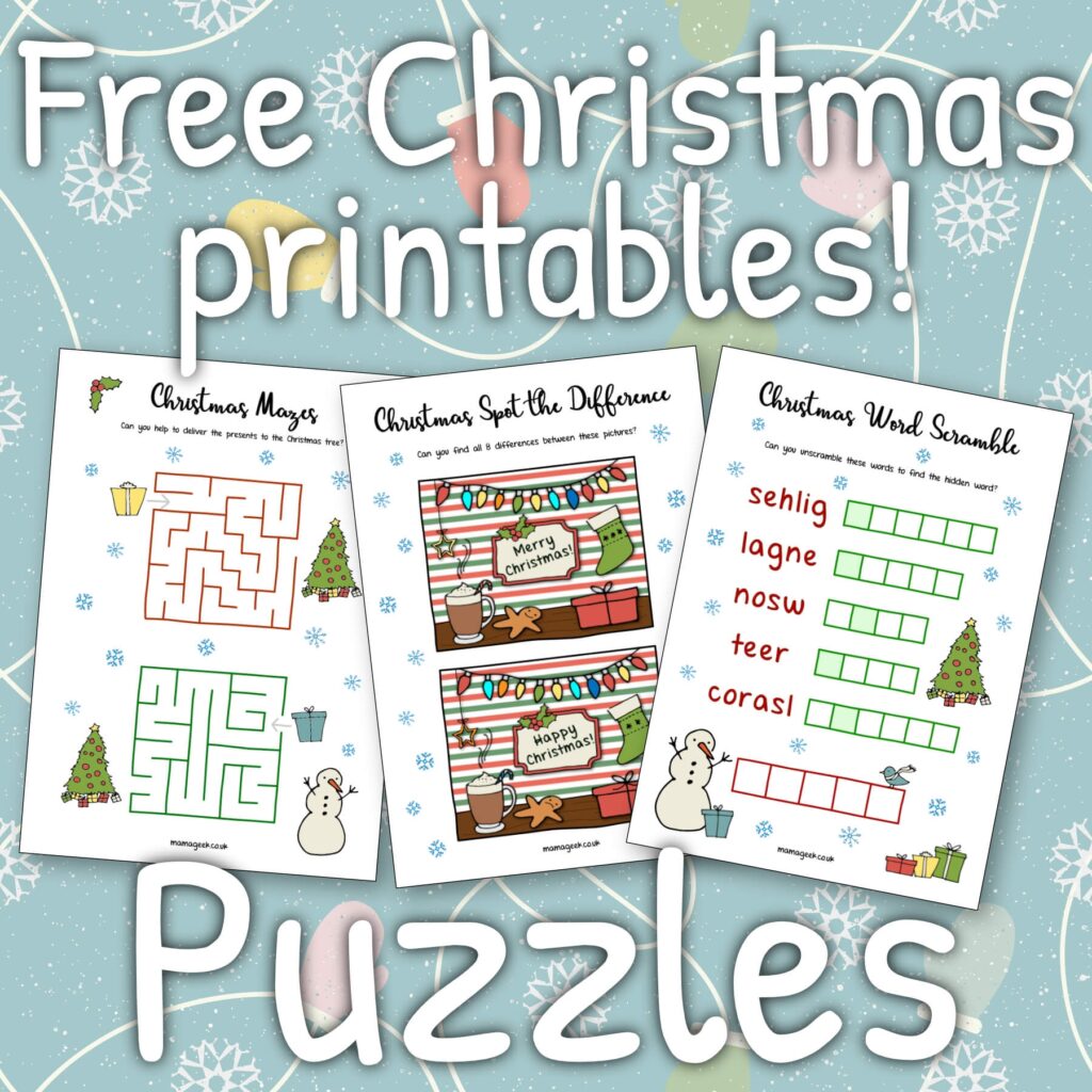 Free Christmas Puzzle Games Printable PRINTABLE TEMPLATES