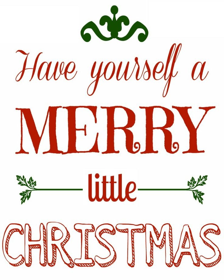 Free Christmas Sign Printables