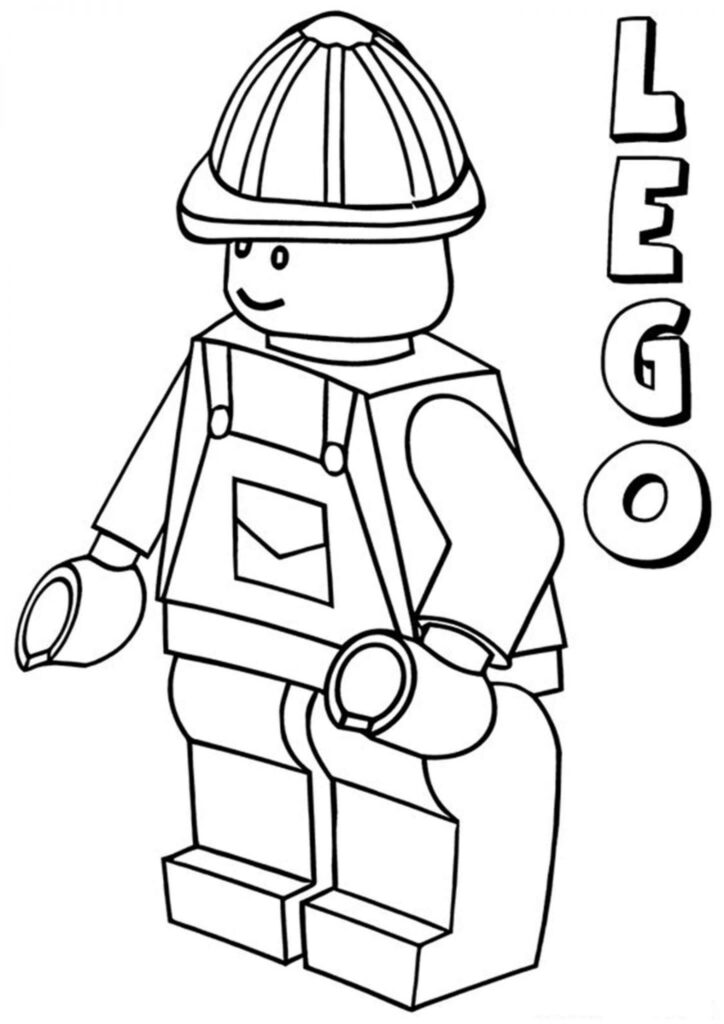 Free Lego Printable Coloring Pages