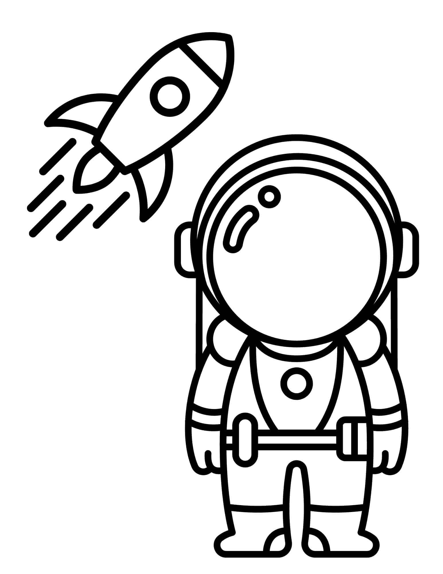 Free Printable Astronaut Coloring Pages For Kids Dresses And Dinosaurs