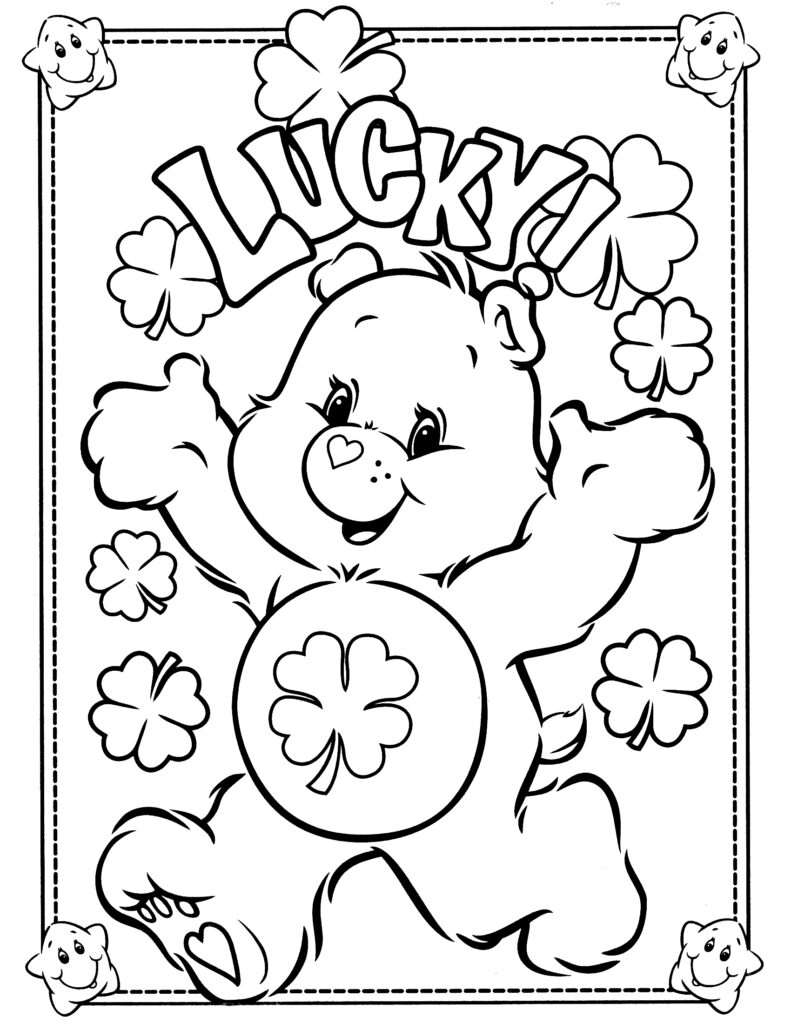 Free Printable Care Bear Coloring Pages For Kids