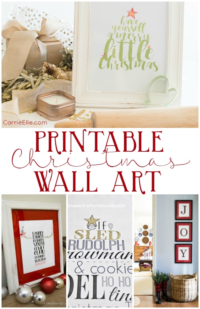 Free Printable Christmas Wall Art