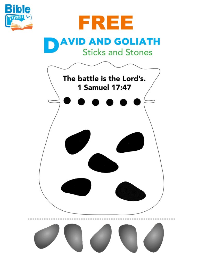 Free Printable David And Goliath Crafts - We Love Printables