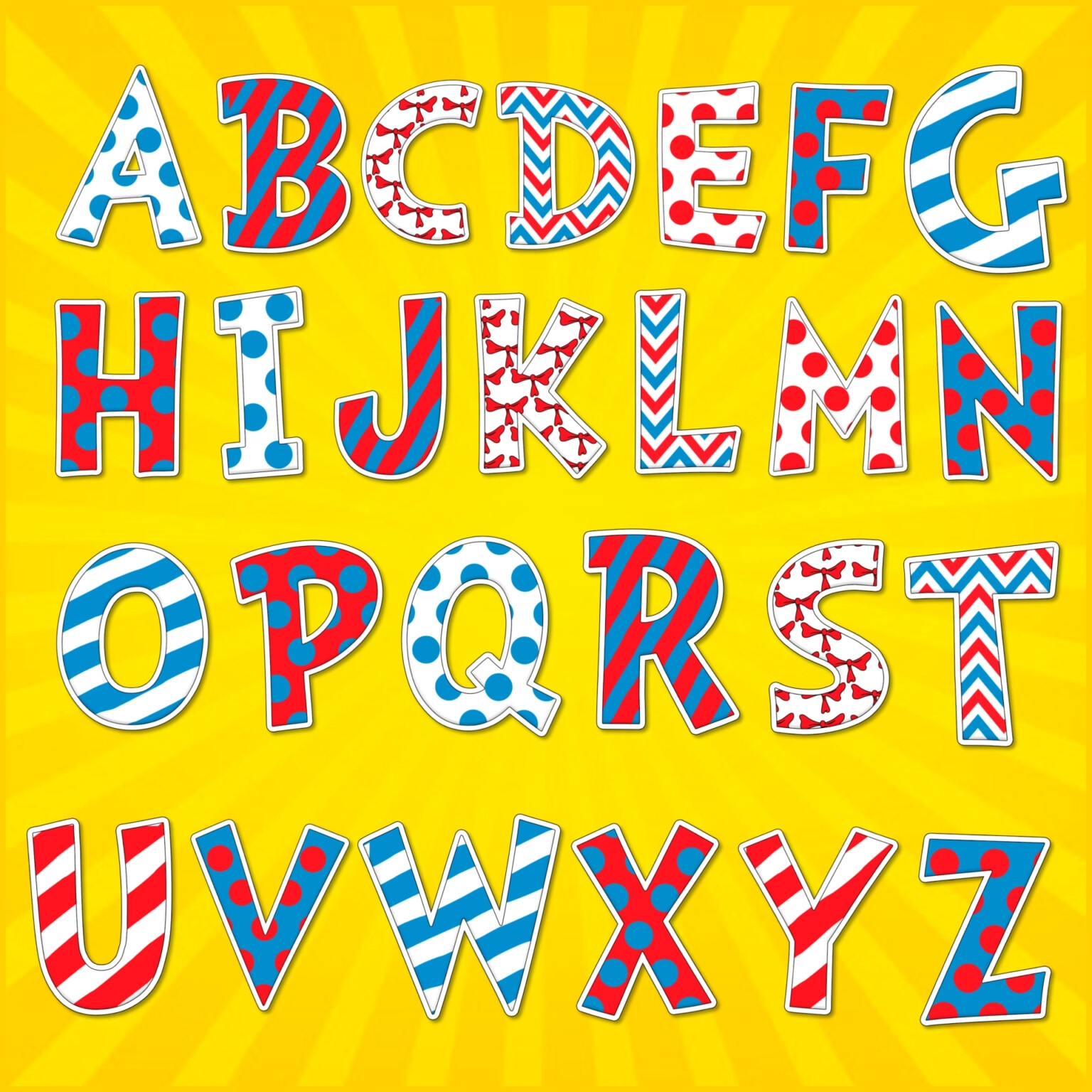 Free Printable Dr Seuss Alphabet Letters TracingLettersWorksheets