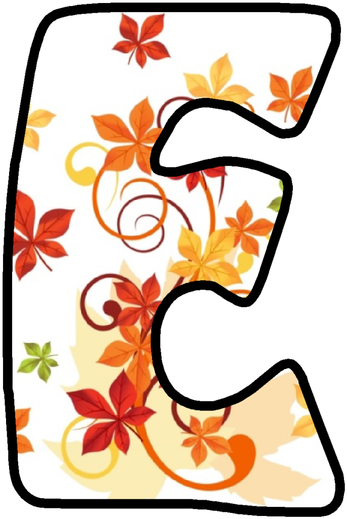 Free Printable Fall Alphabet Letters