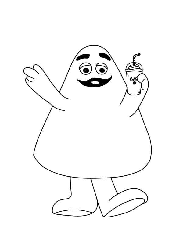 Free Printable Grimace Coloring Page Download Print Or Color Online 