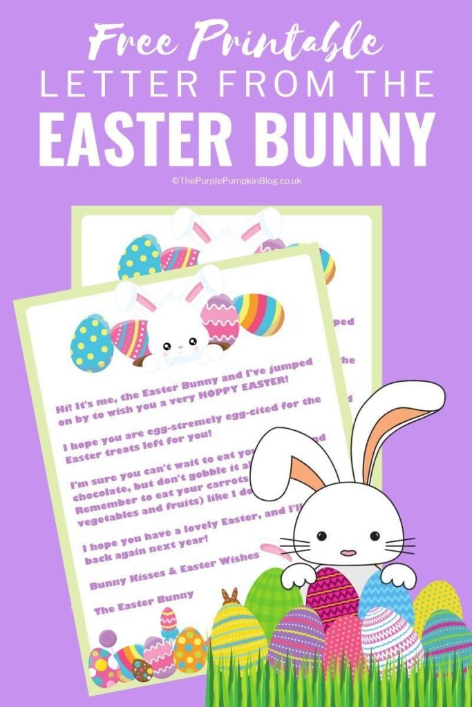 Free Printable Letters From Easter Bunny