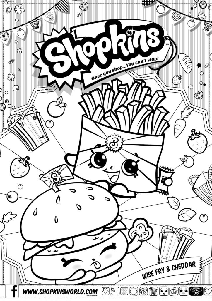 Free Printable Shopkins Coloring Pages At GetColorings Free 