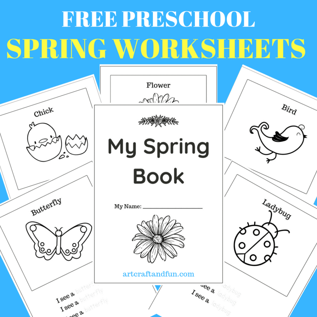 Free Printable Spring Worksheets For Preschoolers