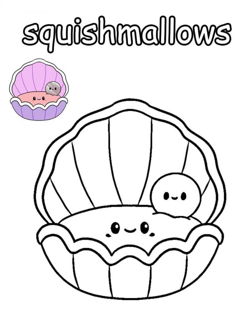 Free Printable Squishmallow Coloring Pages