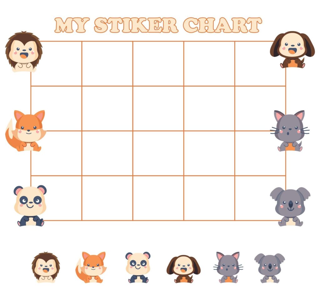 Free Printable Sticker Charts