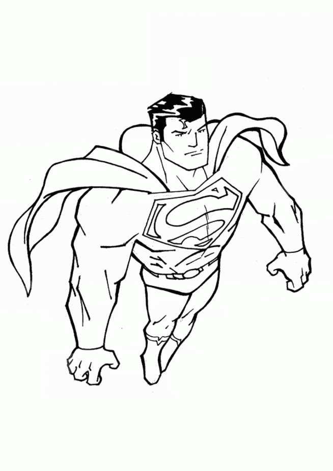 Free Printable Superman Coloring Pages For Kids