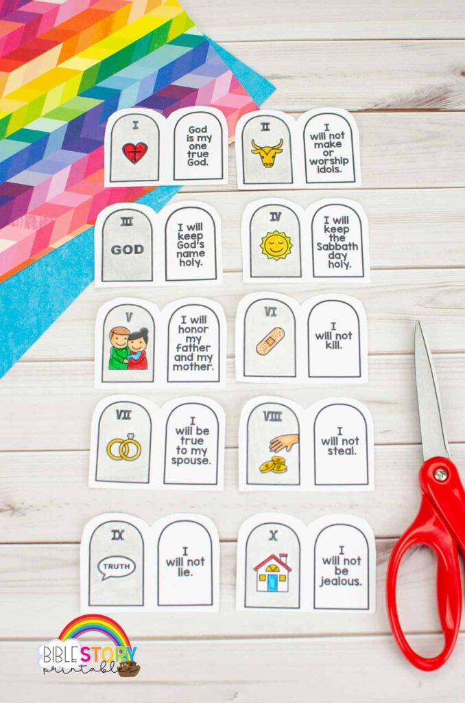 Free Printable Ten Commandments Free Printable Templates