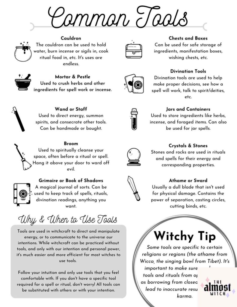 Free Witchcraft Printables