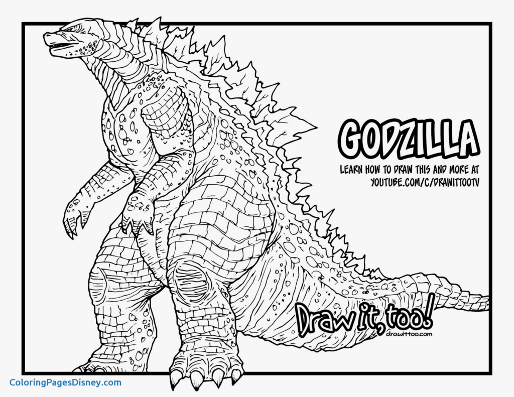 Godzilla Coloring Pages At GetColorings Free Printable Colorings 