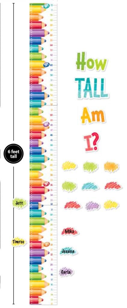 Growth Height Chart Printable