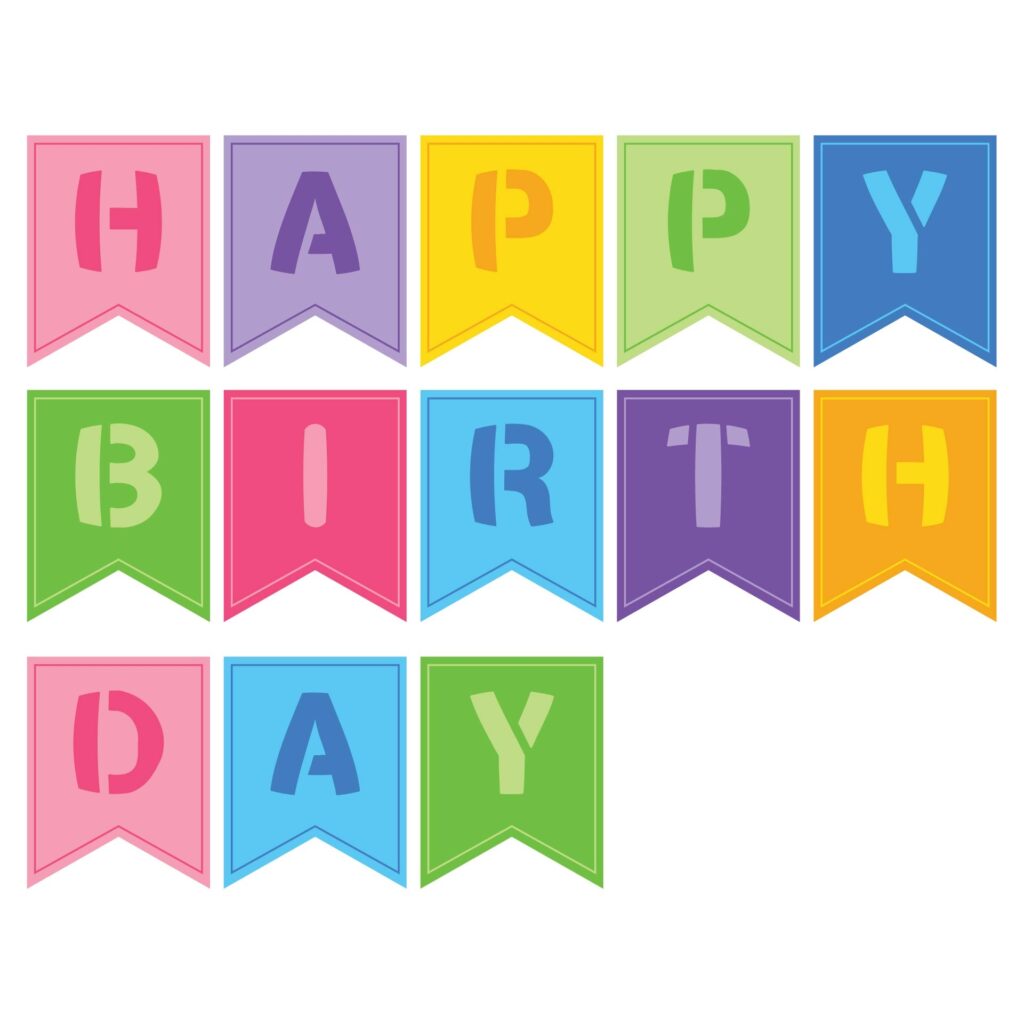 Happy Birthday Sign Printable