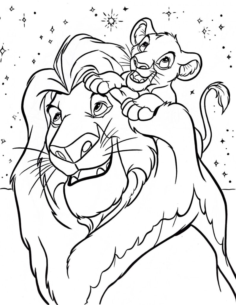 Lion King Coloring Pages Best Coloring Pages For Kids