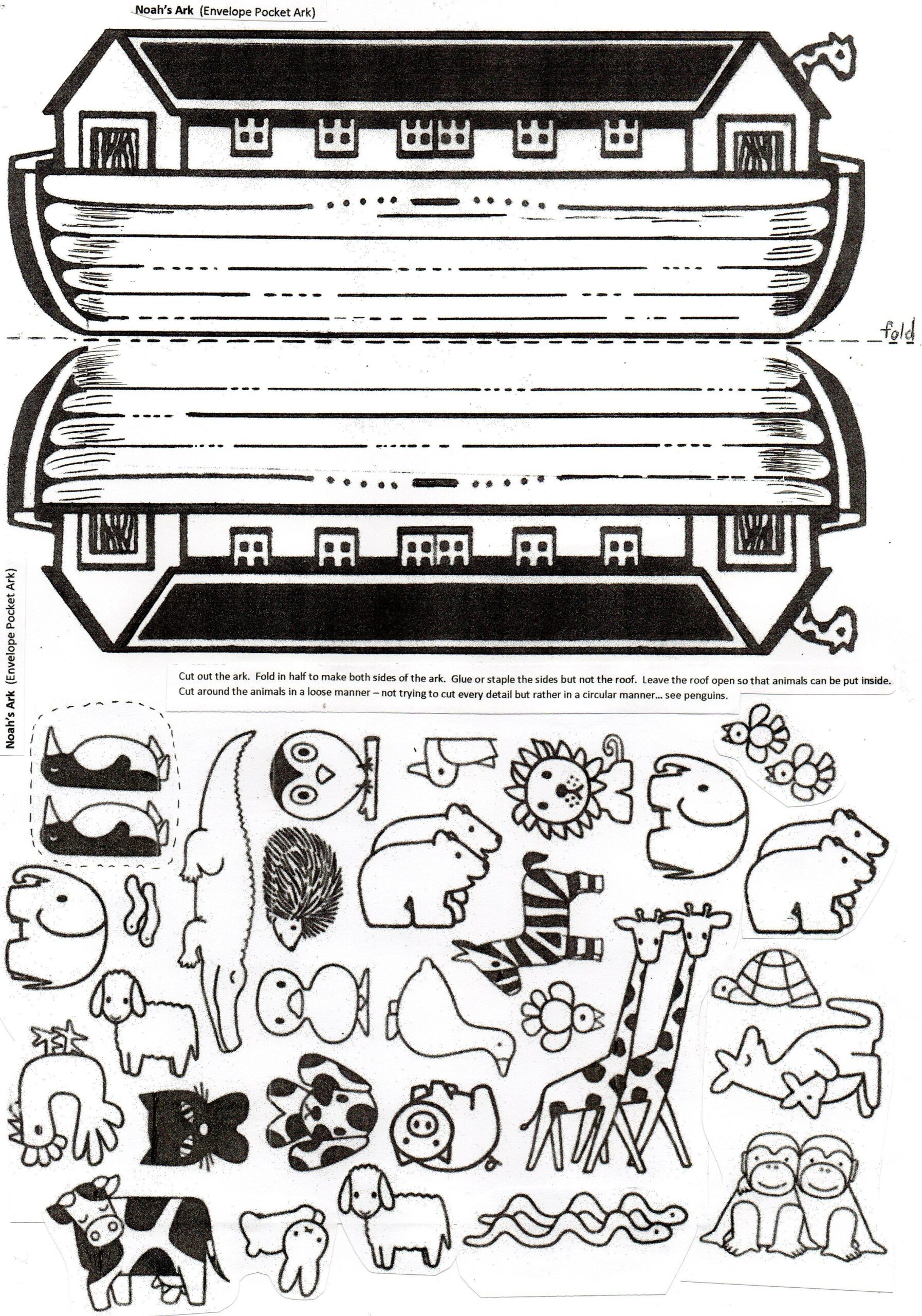 Noah s Ark Printable Craft