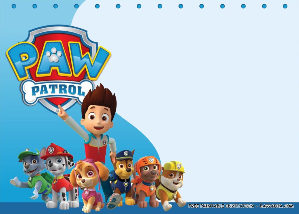 Paw Patrol Printables Birthday